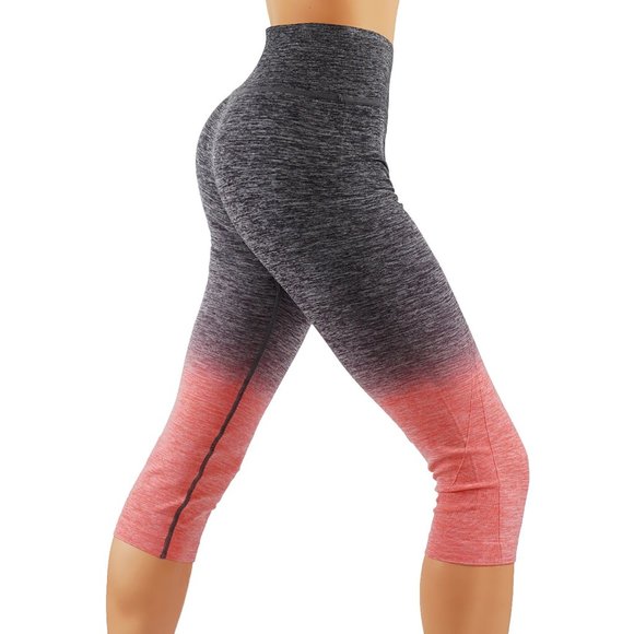 Pants - Ombre Capri Yoga Leggings